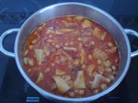   Callos con garbanzos