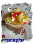   ENSALADA O MACEDONIA DE FRUTAS FRESCAS