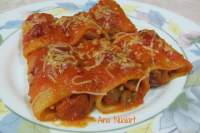   PACCHERI RELLENOS DE BERENJENA 