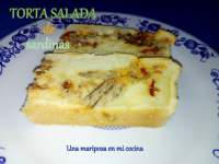   Torta salada de sardinas