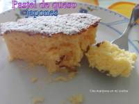   Pastel de queso japones 