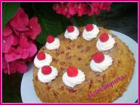   PASTEL BORRACHO DE CEREZAS AL LICOR