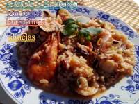   Arroz con pulpo,langostinos y almejas