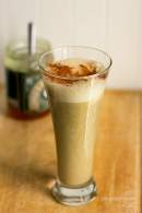   Smoothie de plátano, dátiles y golden syrup