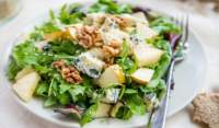 Ensalada de pera, rucula y roquefort  