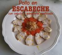   PECHUGAS de pollo en ESCABECHE