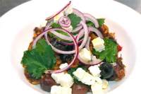   Mutton Kleftiko, Orzo Pasta, Feta & Parsley Salad