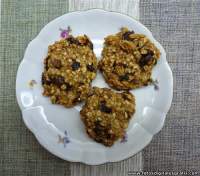   Masitas de banana o plátano y avena 