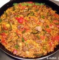   PAELLA DE MAGRO Y VERDURA