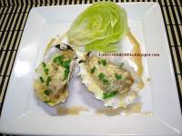   Receta de ostras con hinojo