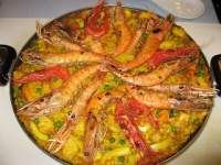   Paella de mariscos