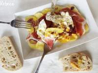   Huevos rotos con jamón