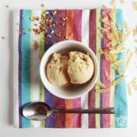   Helado de turrón (con y sin heladera)