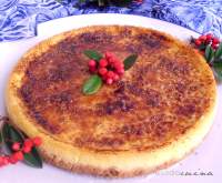   PASTEL DE CRÈME BRÛLÈE Y QUESO