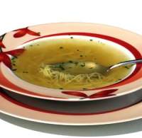 Sopa de Jamón y Huevo