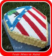   Tarta  Escudo Atlético de Madrid 