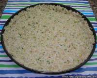   Base para tarta salada con Arroz Integral