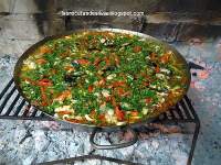   Receta de Paella a la leña a la Argentina