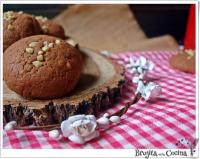   Galletas de turrón blando chocolateadas