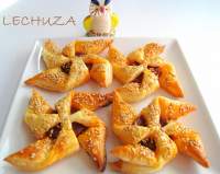   MOLINOS DE HOJALDRE CON CHORIZO Y ESTRELLAS CON SALCHICHÒN