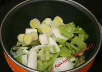 
Verduras estofadas con legumbres  