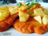 FILETES RUSOS EN SALSA DE TOMATE  