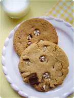   Chewy Center Chocolate Chip Cookies : galletas no culpables hasta que se demuestre lo contrario