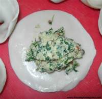   Relleno de Espinaca y Ricota o Requesón para pastas