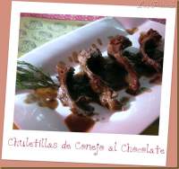   Chuletillas de Conejo al Chocolate (FC)