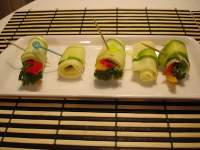   Rollitos de Zucchini