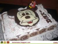   Tarta de Mickey