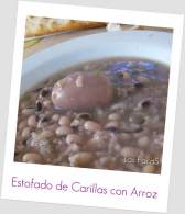   Estofafo de Carillas con Arroz (FussionCook)