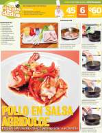   Pollo en salsa agridulce