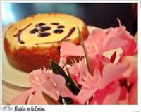   Tarta de queso con amaretto y chocolate blanco