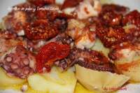   APERITIVO DE PULPO CON TOMATES SECOS