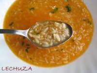   SOPA DE ARROZ (DE RAYA)