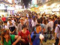   Gastronomía asiática en los mercados nocturnos