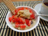   Postres Nutritivos, Crema de Quinua con frutas