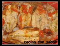   Caballas al horno
