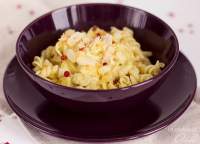   Fusilli con pollo al curry