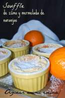   Souffle de zumo y mermelada de naranja... Mi primer soufflé!!