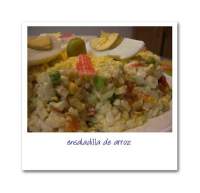   Ensaladilla de arroz