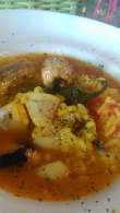   Arroz caldoso con Jibia y pescado
