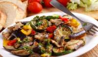 Antipasto de vegetales asados  