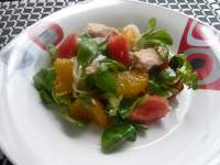   ENSALADA DE CANONIGOS CON MANDARINAS