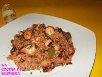   PULPO CON ARROZ A LA PORTUGUESA