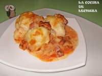   COLIFLOR GRATINADA CON BECHAMEL Y BACON