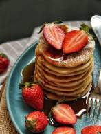   Receta de tortitas americanas o pancakes
