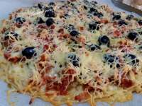   PIZZA DE ESPAGUETIS (APROVECHAMIENTO)