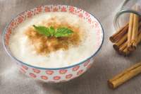 Arroz con leche sin huevo super facil  